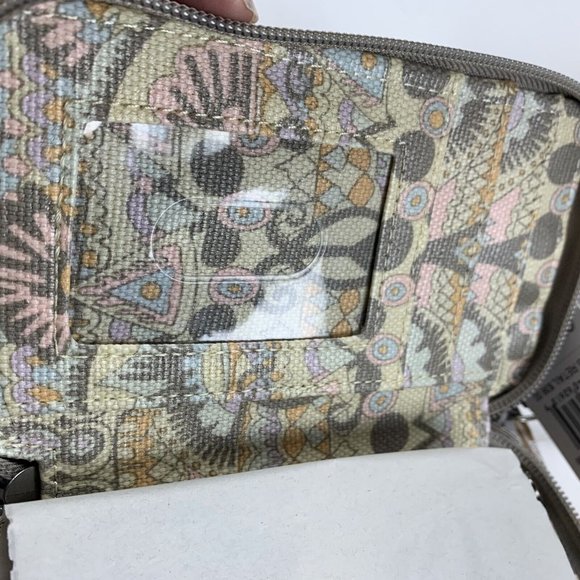 Sakroots Smartphone Wristlet Wallet Crossbody Artist Multicolor Pocket 6155 - Picture 3 of 9